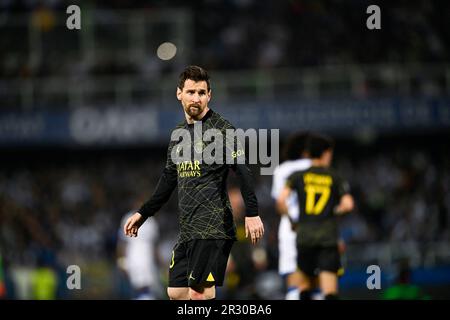 Auxerre, France. 21st mai 2023. Lionel Messi lors du match de football de la Ligue 1 entre AJ Auxerre (AJA) et Paris Saint Germain (PSG) sur 21 mai 2023 au Stade Abbe Deschamps à Auxerre, France. Photo de Victor Joly/ABACAPRESS.COM crédit: Abaca Press/Alay Live News Banque D'Images
