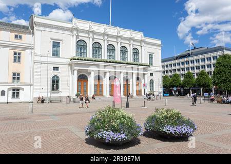 Bourse ou Borsen ancien échange mercantile à Gustaf Adolfs Torg (carré). Néo-classique. Göteborg 400 ans. Göteborg. Banque D'Images