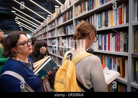 Turin, Italie. 21st mai 2023. Italie Piémont Turin Foire de Lingotto - Salone del Libro di Torino 2023 - librairies crédit: Realy Easy Star/Alamy Live News Banque D'Images