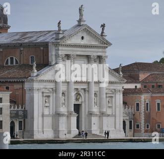 Basilique de San Giorgio Maggiore à Venise, Vénétie, Italie Banque D'Images