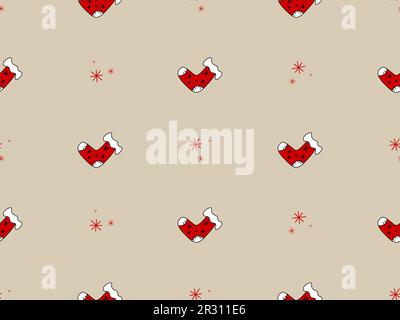 Motif sans coutures pour le nouvel an et le Noël. Motif hiver. Emballage pour cadeaux. Illustration de Vecteur