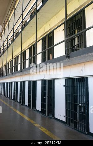 Ancienne prison du Montana et complexe du musée de l'automobile, musée à Deer Lodge, Montana Banque D'Images