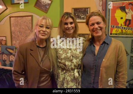 Carol Royle, Kim Tiddy et Andrea Mason à Misty Moon événement: The Bill Reunion 8 au Musée du cinéma de Londres. 15th avril 2023 Banque D'Images