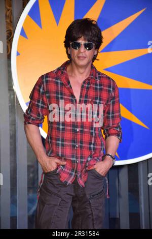 Shah Rukh Khan, SRK, acteur indien, inauguration de l'INOX, Mumbai, Inde, 11 mai 2017 Banque D'Images