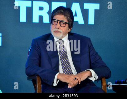 Amitabh Bachchan, acteur indien, producteur de film, animateur de télévision, AMBASSADEUR de bonne volonté DE L'OMS, Mumbai, Inde, 12 mai 2017 Banque D'Images