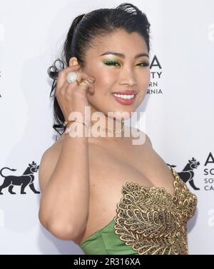 Los Angeles, États-Unis. 21st mai 2023. Jiaoying Summers arrive au Gala annuel 2023 de la Société asiatique de Californie du Sud, qui s'est tenu au Centre culturel de Skirball à Los Angeles, en Californie, le Sunnday, ?21 mai 2023. (Photo par Sthanlee B. Mirador/Sipa USA) crédit: SIPA USA/Alay Live News Banque D'Images