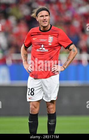 Saitama, Japon. 6th mai 2023. Alexander Scholz d'Urawa Reds lors de la finale de la Ligue des champions de l'AFC deuxième match entre les diamants rouges Urawa 1-0 Al-Hilal au stade Saitama 2002 à Saitama, Japon, 6 mai 2023. Credit: AFLO/Alay Live News Banque D'Images
