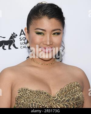 Los Angeles, États-Unis. 21st mai 2023. Jiaoying Summers arrive au Gala annuel 2023 de la Société asiatique de Californie du Sud, qui s'est tenu au Centre culturel de Skirball à Los Angeles, en Californie, le Sunnday, ?21 mai 2023. (Photo par Sthanlee B. Mirador/Sipa USA) crédit: SIPA USA/Alay Live News Banque D'Images