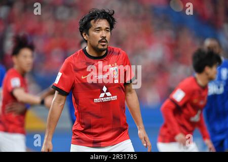 Saitama, Japon. 6th mai 2023. Shinzo Koroki d'Urawa Reds lors de la deuxième partie finale de la Ligue des champions de l'AFC entre les diamants rouges Urawa 1-0 Al-Hilal au stade Saitama 2002 à Saitama, Japon, 6 mai 2023. Credit: AFLO/Alay Live News Banque D'Images