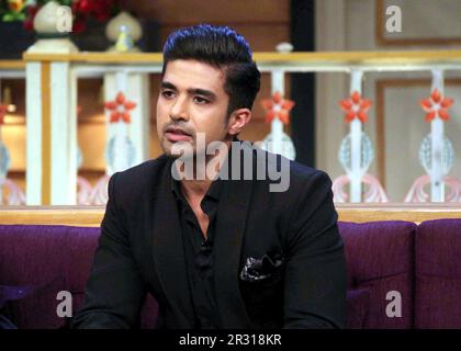 Saqib Saleem, Saqib Saleem Qureshi, acteur indien, modèle, promotion du film de Dobaara, Mumbai, Inde, 13 mai 2017 Banque D'Images