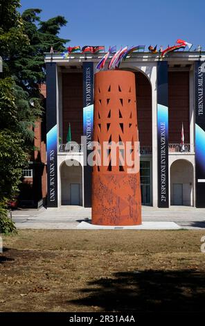 Inconnues inconnues, une introduction aux mystères, la collection triennale d'objets de design italiens, le musée de la triennale di Milano hébergé à l'intérieur du P Banque D'Images