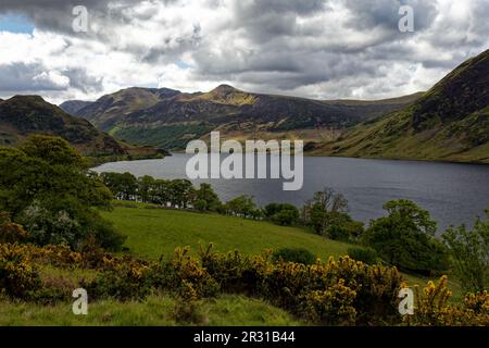 Crummock Water le Lake District Cumbria Royaume-Uni Banque D'Images