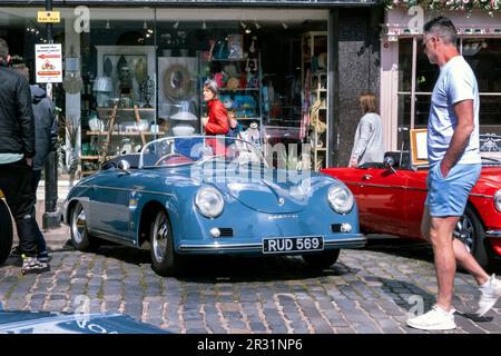 Porsche 365 Speedster au Faversham Festival of transport 2023. Faversham Kent Royaume-Uni Banque D'Images