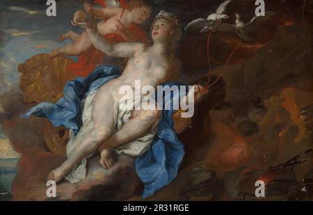 Vénus et Cupid à la Forge de Vulcan 1690/95 artiste: Johann Michael Rottmayr Austrian, 1654-1730 Banque D'Images