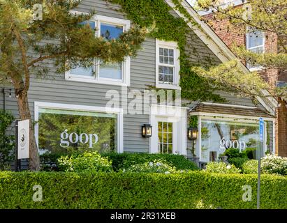 Goop Sag Harbor à Sag Harbor, NY Banque D'Images