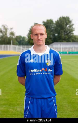 Squad FC Carl Zeiss Jena saison 2012/2013 Banque D'Images