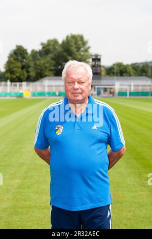 Squad FC Carl Zeiss Jena saison 2012/2013 Banque D'Images