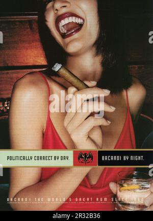 Vintage « Playboy » août 1998 Magazine publication publicitaire, États-Unis Banque D'Images