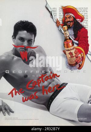 Vintage « Playboy » août 1998 Magazine publication publicitaire, États-Unis Banque D'Images