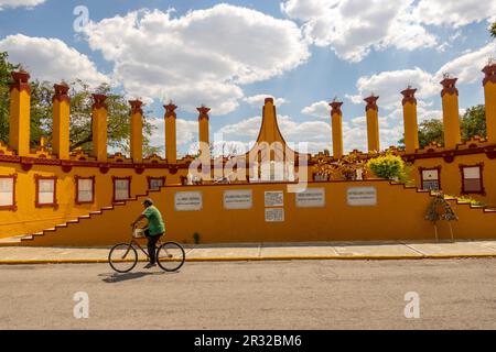 Cimetière général dans le quartier Centro à Merida Yucatan Mexique Banque D'Images