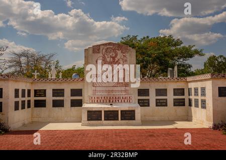 Cimetière général dans le quartier Centro à Merida Yucatan Mexique Banque D'Images