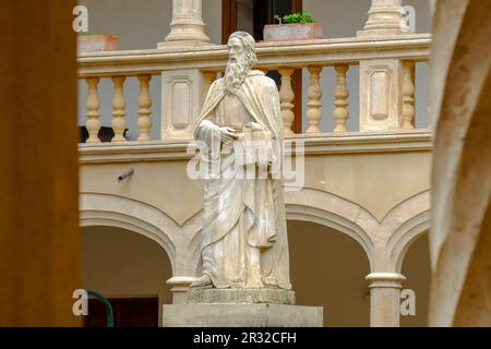 Monastère de Santa Maria de la Real, 1229 , estilo gótico mediterráneo, Secar de la Real, Palma, Majorque, îles Baléares, Espagne. Banque D'Images