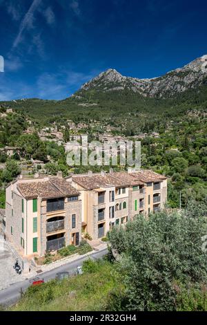 Petit Deià urbanisation, Deyá,. Majorque, Iles Baléares, Espagne. Banque D'Images