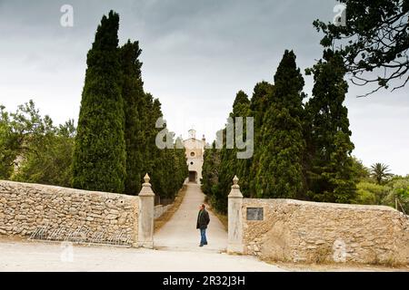 Ermita de Betlem,siglo XIX Artà.Mallorca.Islas Baleares. España. Banque D'Images