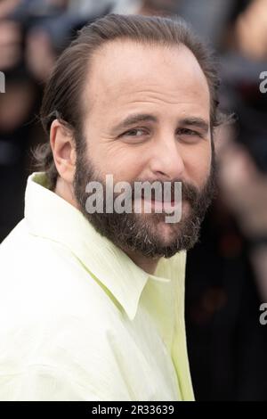 Cannes, France. 22nd mai 2023. Vincent Macaigne assiste au photocall de Bonnard Pierre et Marthe lors du festival annuel de Cannes 76th au Palais des Festivals sur 22 mai 2023 à Cannes, France. Photo de David Niviere/ABACAPRESS.COM crédit: Abaca Press/Alay Live News Banque D'Images