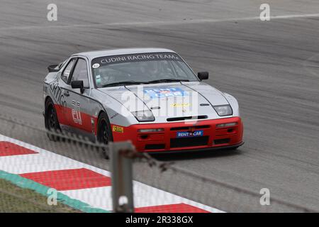 1989 Porsche 944 S2 dans les 6 heures de Barcelone Trophée Paco Godia le 21/5/2023 au circuit de Catalogne, Barcelone, Espagne Banque D'Images