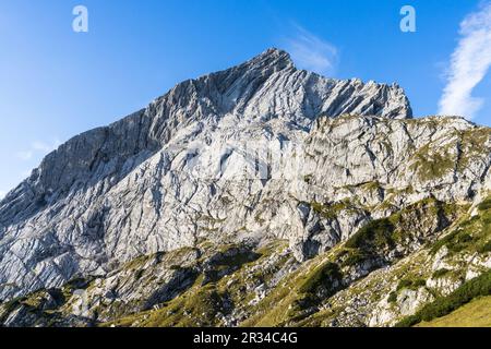 Mt. Alpspitze Banque D'Images