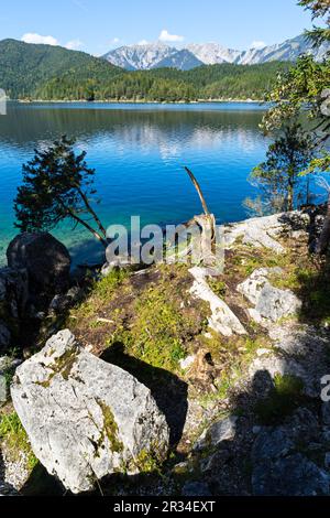 EIB Lake et Ammer Range Banque D'Images