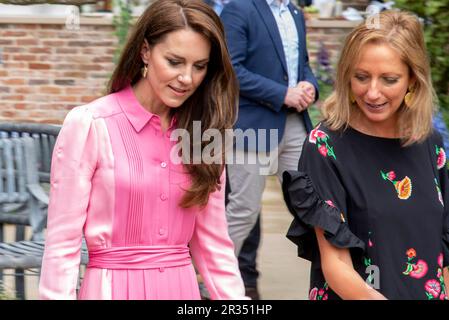 RHS Chelsea Flower Show 2023, Princess of Wales Banque D'Images