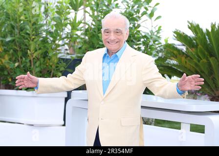 Cannes, France. 22nd mai 2023. CANNES, FRANCE - 21 MAI : Martin Scorsese participe au photocall 'Killers of the Flower Moon' au festival annuel de Cannes 76th au Palais des Festivals sur 21 mai 2023 à Cannes, France. Photo: DGP/imageSPACE/MediaPunch crédit: MediaPunch Inc/Alamy Live News Banque D'Images