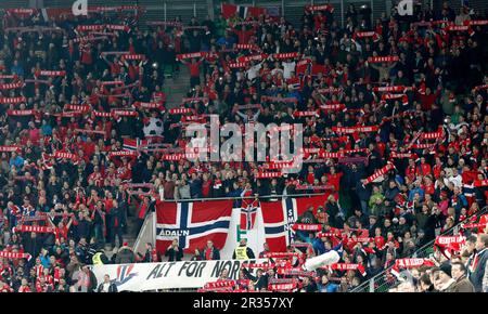 Hongrie contre Norvège match de football de fin de match de l'UEFA Euro 2016 Banque D'Images