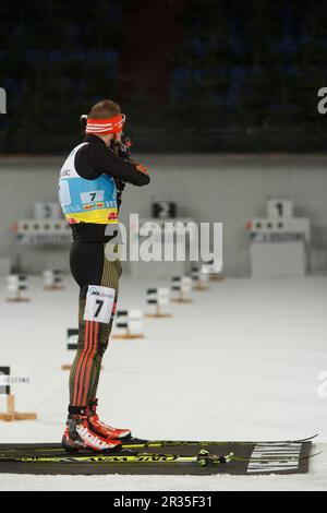 Biathlon sur Schalke 2015 Banque D'Images