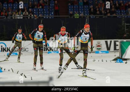 Biathlon sur Schalke 2015 Banque D'Images