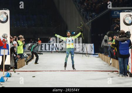 Biathlon sur Schalke 2015 Banque D'Images