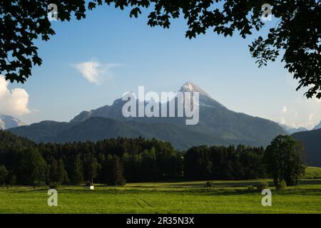 Mt. Watzmann Banque D'Images