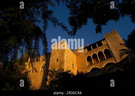 Palais de la Almudaina(s.X).Ciudad de Palma. Mallorca. Baleares.España. Banque D'Images