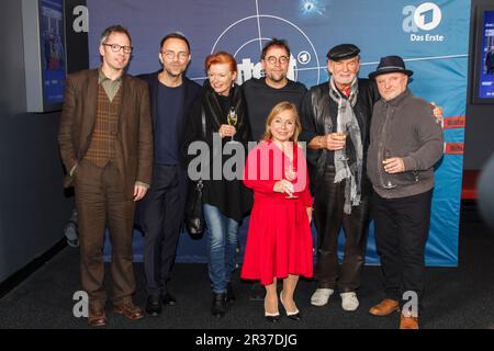 Münster crime scène cinéma première Banque D'Images