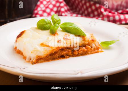 Lasagne Bolognese Classic Banque D'Images