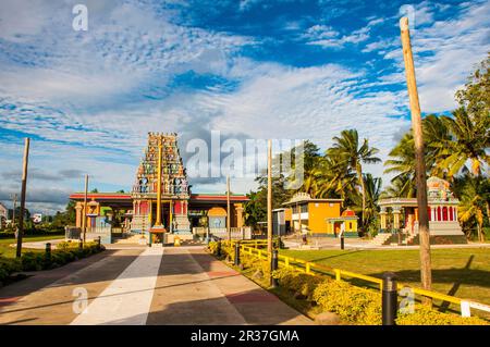 Temple hindou de Sri Siva Subramaniya, Nadi, Fidji, Viti Levu Banque D'Images