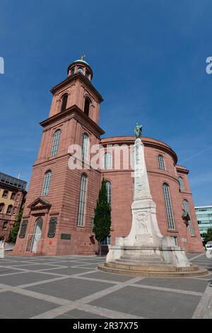 Paulskirche, Paulsplatz, Francfort-sur-le-main, Hesse, Allemagne Banque D'Images
