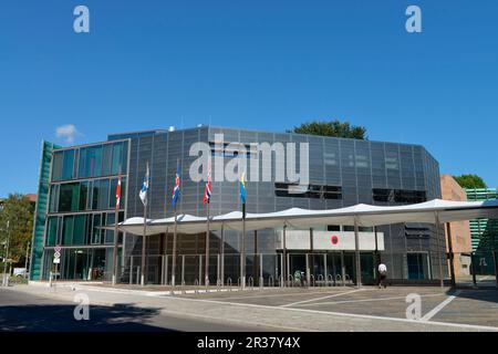 Ambassades nordiques, Rauchstrasse, Tiergarten, Berlin, Allemagne Banque D'Images