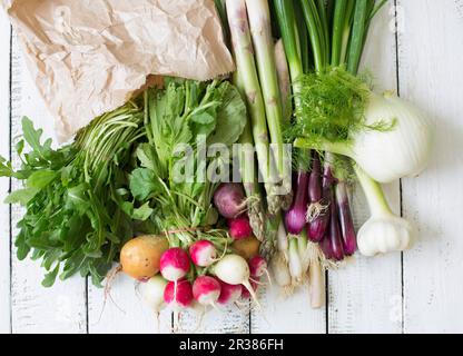 Légumes au choix Banque D'Images