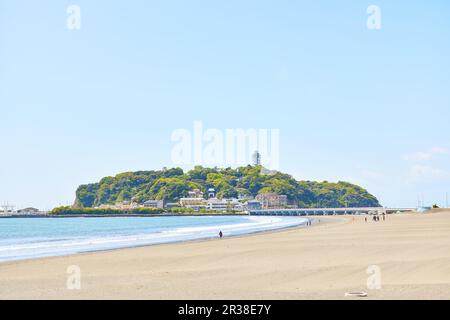 Île Enoshima, préfecture de Kanagawa, Japon Banque D'Images