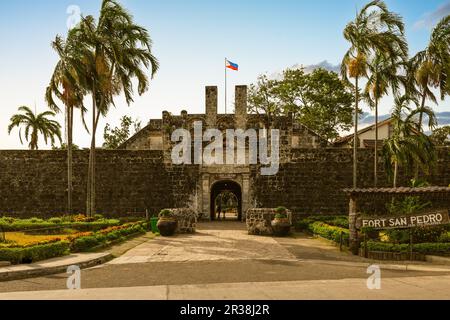 Fort San Pedro, une structure de défense militaire à Cebu, Philippines Banque D'Images