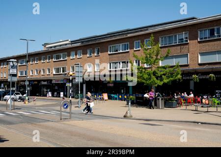 Magasins de Station Road, Solihull, West Midlands, Angleterre, Royaume-Uni Banque D'Images