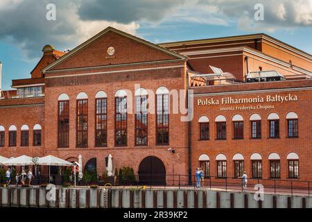 Salle philharmonique polonaise de la Baltique à Gdansk Banque D'Images